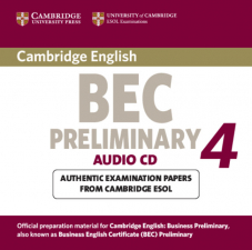 Cambridge BEC 4 Preliminary Audio CD